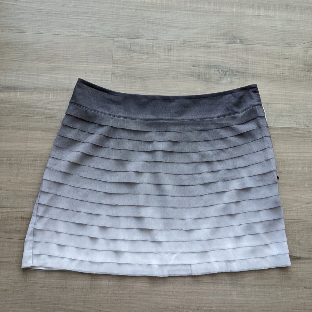 Ted Baker tiered ombre mini skirt